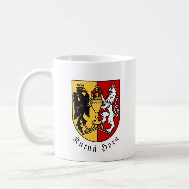 Mug Armoiries de Kutná Hora, République tchèque (Gauche)