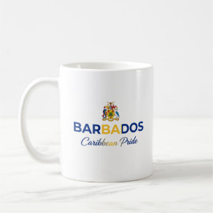 Mug Armoiries de la Barbade   Fierté au quotidien