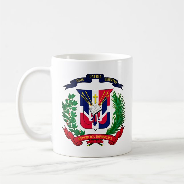 Mug Armoiries de la République dominicaine (Gauche)