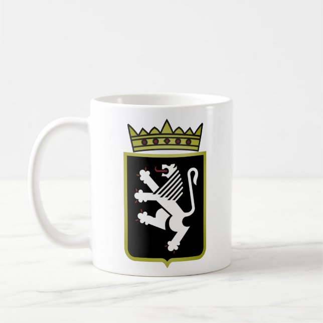 Mug Armoiries de la Vallée d'Aoste (Italie) (Gauche)