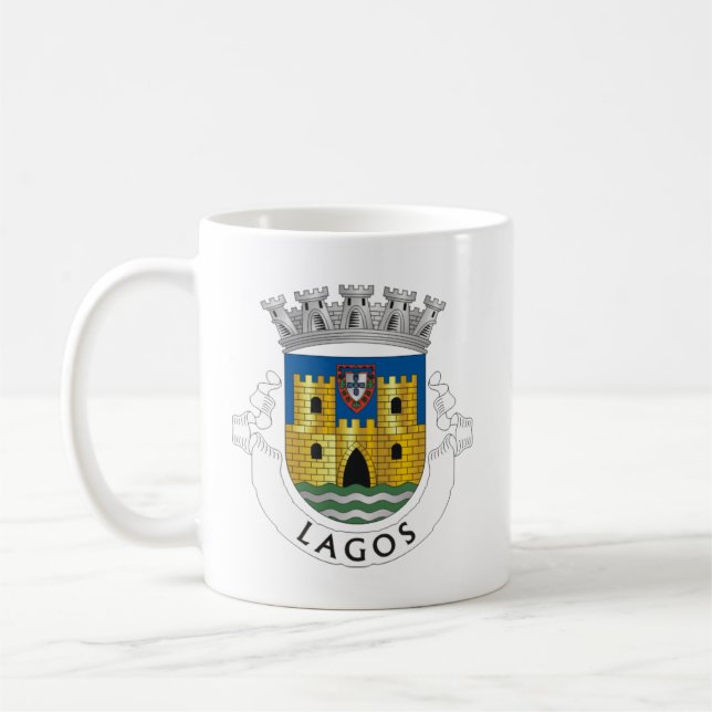 Mug Armoiries de Lagos, Portugal (Gauche)
