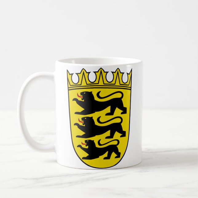 Mug Armoiries de l'Allemagne Baden-Wurttemberg (Gauche)