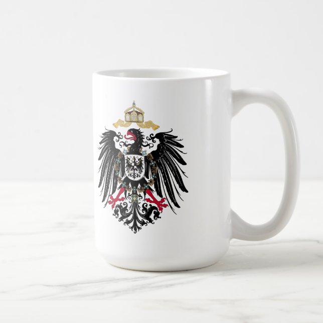 Mug Armoiries de l'Empire allemand de 1889 (Droite)