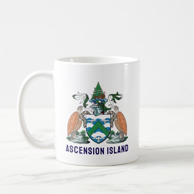 Mug Armoiries de l'île de l'Ascension (Gauche)