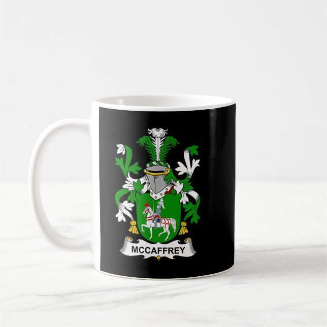 Mug Armoiries de McCaffrey Famille Crest  (Gauche)