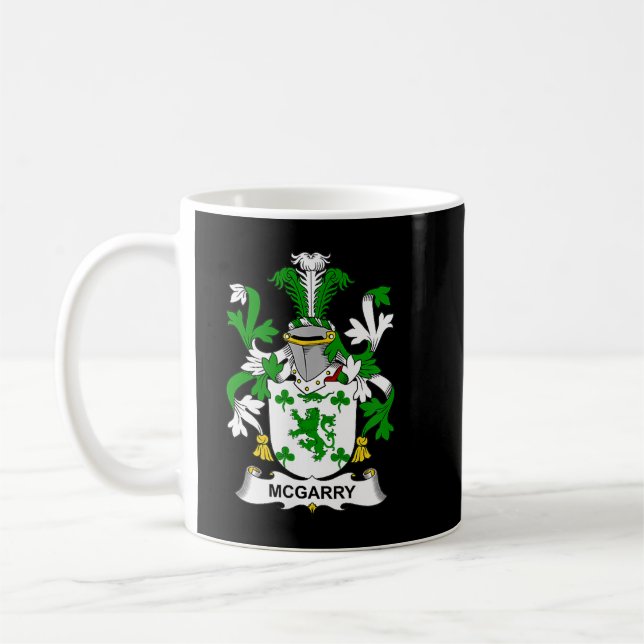 Mug Armoiries de McGarry Crest de famille  (Gauche)