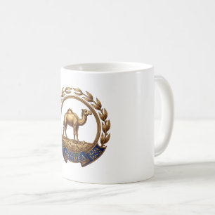 Mug Armoiries de pays Érythrée symbole emblème drapeau
