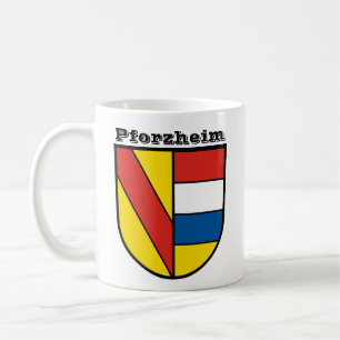 Mug Armoiries de Pforzheim, Allemagne