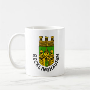Mug Armoiries de Recklinghausen, Allemagne