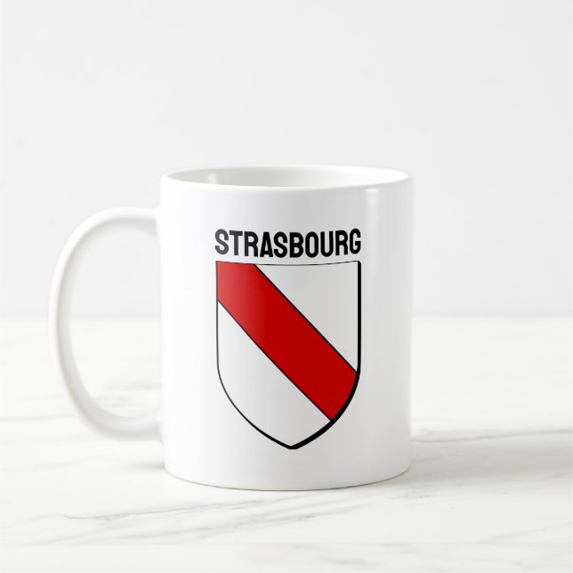 Mug Armoiries de Strasbourg, France (Gauche)