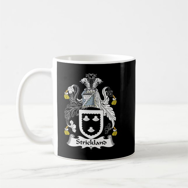 Mug Armoiries de Strickland Family Crest  (Gauche)
