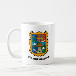Mug Armoiries de Tamaulipas (Etat), Café du Mexique