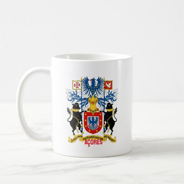 Mug Armoiries des Açores (Gauche)