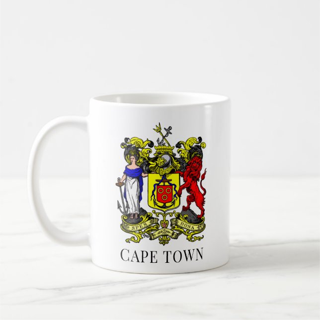 Mug Armoiries du Cap, Afrique du Sud (Gauche)