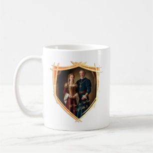Mug Armoiries du chevalier Cadeau médiéval à l'ancienn
