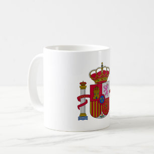 Mug Armoiries du pays Espagne symbole emblème drapeau