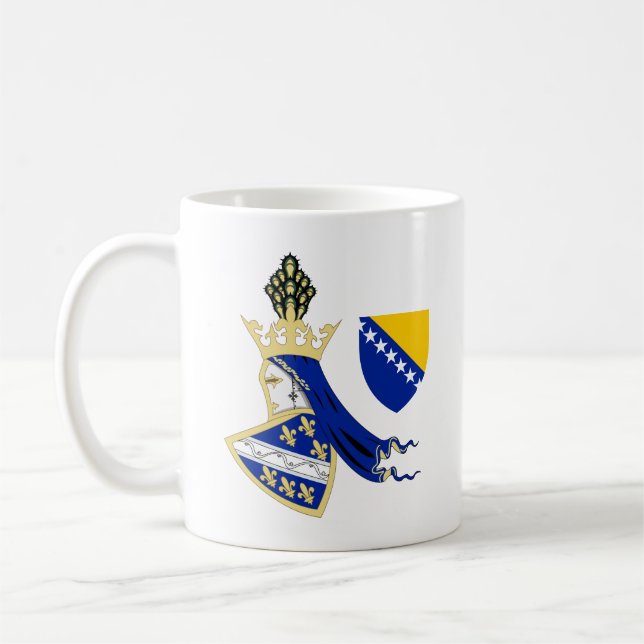 Mug Armoiries du Royaume de Bosnie (Gauche)