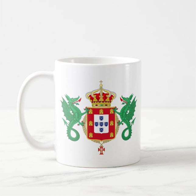 Mug Armoiries du Royaume du Portugal 1640-1910 (Gauche)