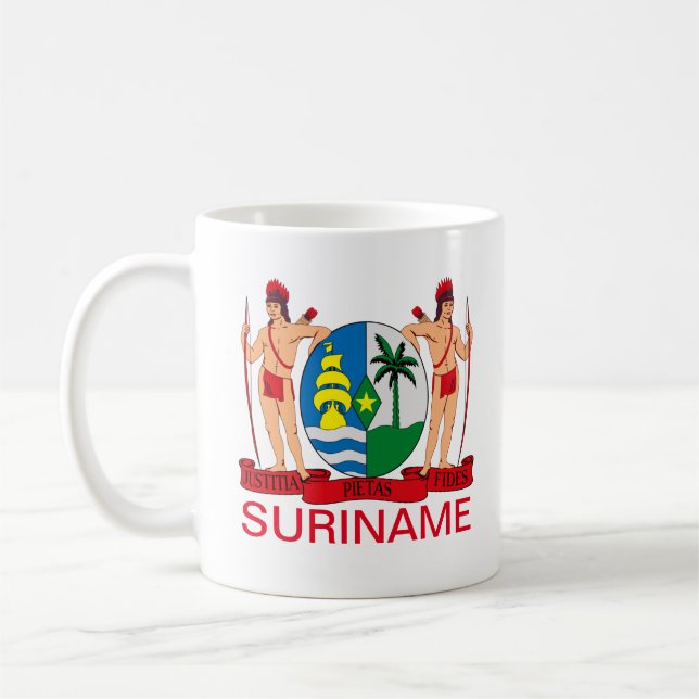 Mug Armoiries du Suriname (Gauche)