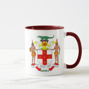 Mug Armoiries et hymne jamaïcains
