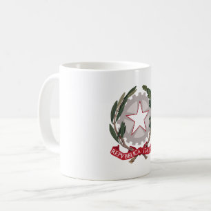 Mug Armoiries Italie pays symbole drapeau emblème ital