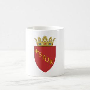 Mug Armoiries romaines (SPQR) (Rome, Italie)