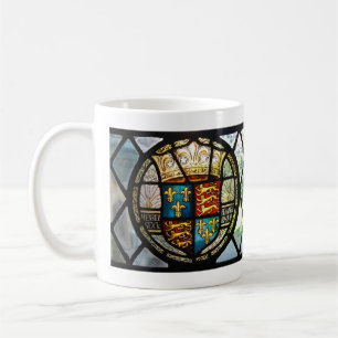 Mug Armoiries royales de Tudor Henry VIII Verre tendu