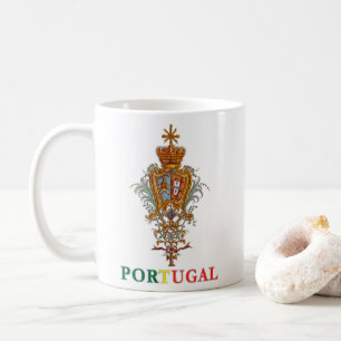 Mug Armoiries royales du patriote portugais