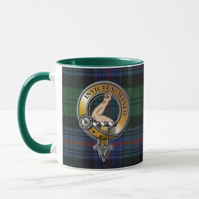Mug Armstrong Tartan & Badge (Gauche)