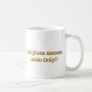 Mug Armure de plat de vente - tibia