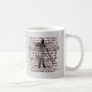 Mug Armure de soldat de Dieu