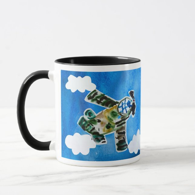 Mug Army Jet "Art by Kids" (Gauche)