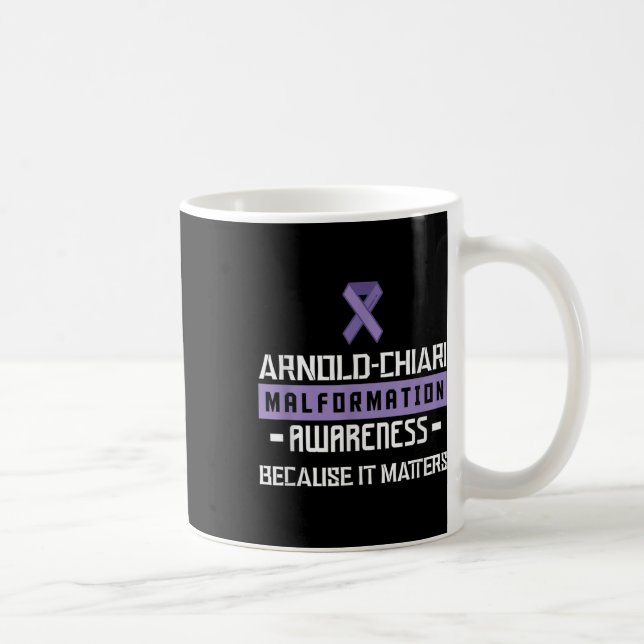 Mug Arnold Chiari Malformation Guerrier S Sensibilisat (Droite)