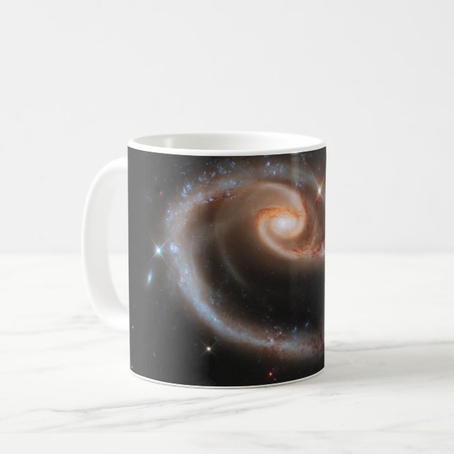 Mug Arp 273 Galaxies Interagissant En Andromède. (Devant gauche)