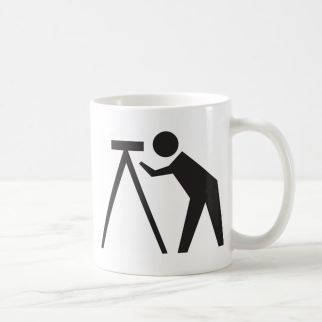 Mug Arpenteur de terre au travail (Droite)