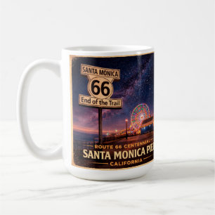 Mug Arrêt café de la grande roue sur la route 66