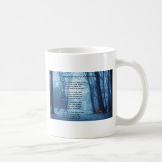 Mug Arrêt par les bois par : Robert Frost
