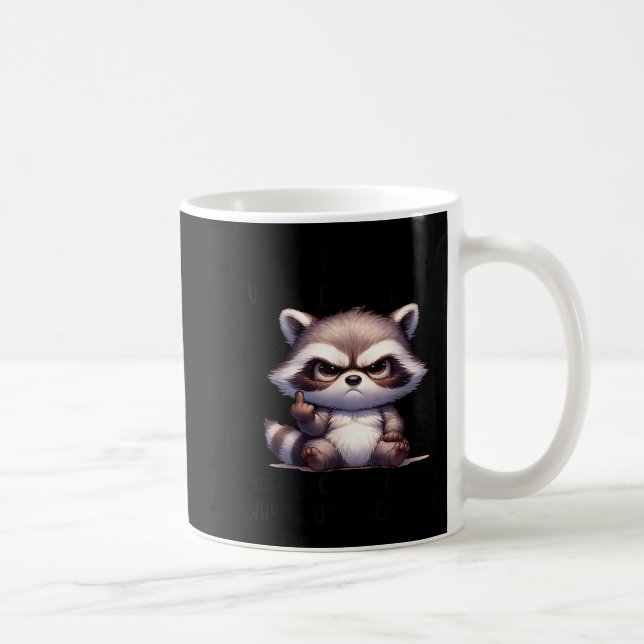 Mug Arrête de demander pourquoi je suis fou, ne demand (Droite)
