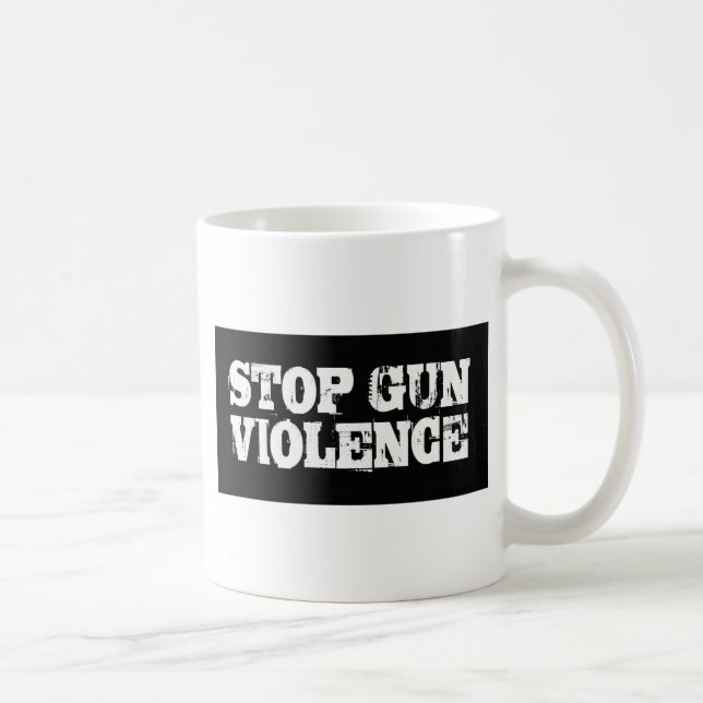 Mug Arrêter la violence armée (Droite)