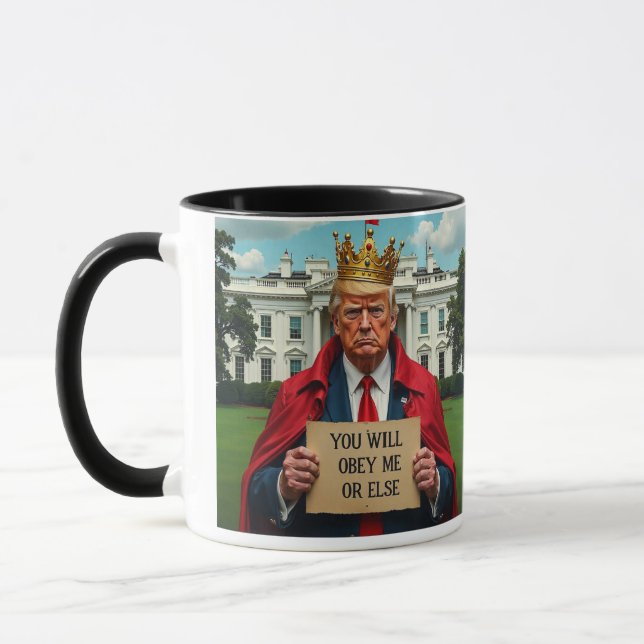 Mug Arrêter l'autoritarisme de droite chrétienne (Gauche)
