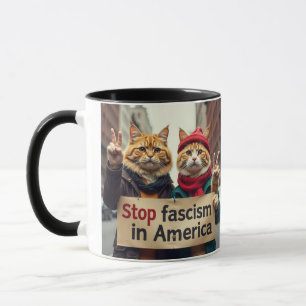Mug Arrêter le fascisme Mouvement de résistance aux ch