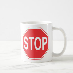MUG ARRÊTER LE SIGNE