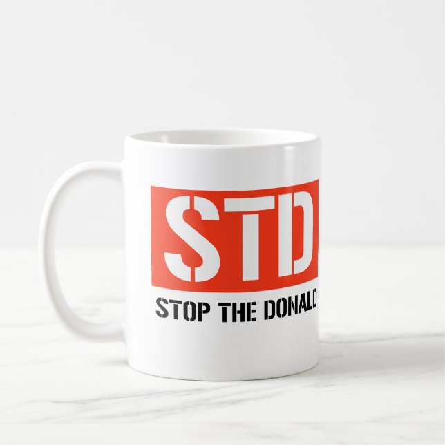 MUG ARRÊTEZ DONALD (Gauche)