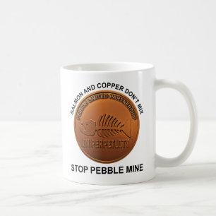 Mug Arrêtez la mine de galets - Pebble Mine Penny
