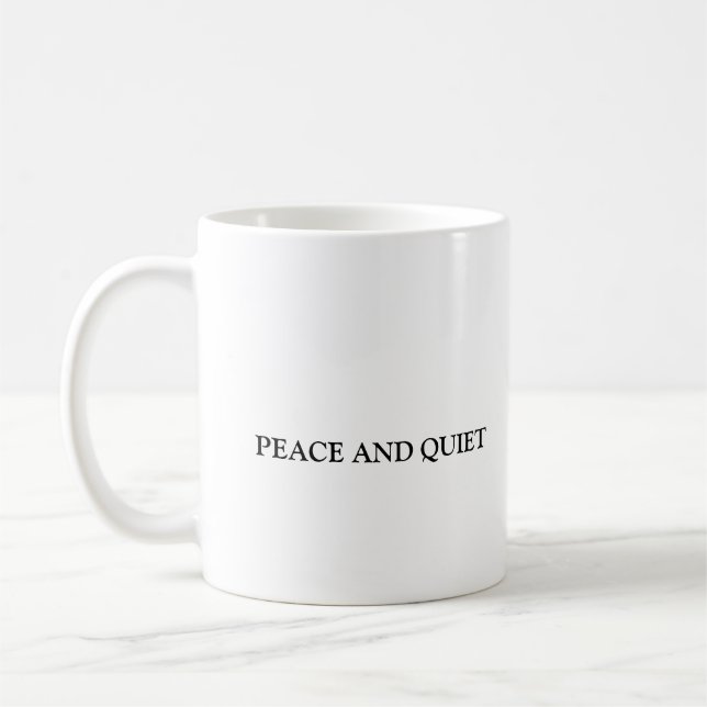 MUG ARRIÈRE COUR, PAIX ET TRANQUILLITÉ (Gauche)