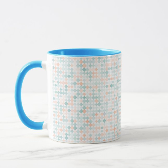 Mug Arrière - plan abstrait avec de petites taches (Gauche)