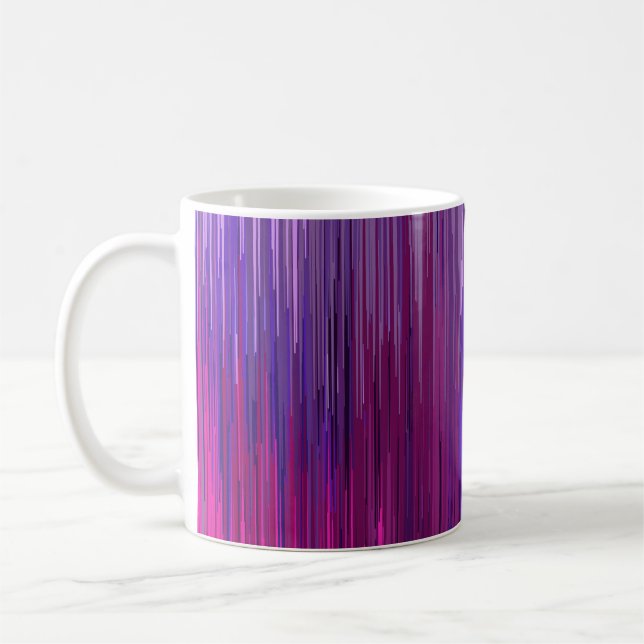 Mug arrière - plan Abstrait avec fine ligne verticale  (Gauche)