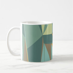 Mug arrière - plan Abstrait avec trianglesabstrac colo
