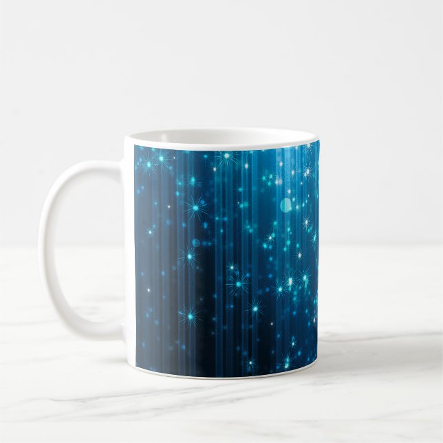 Mug arrière - plan Abstrait brillant (Gauche)