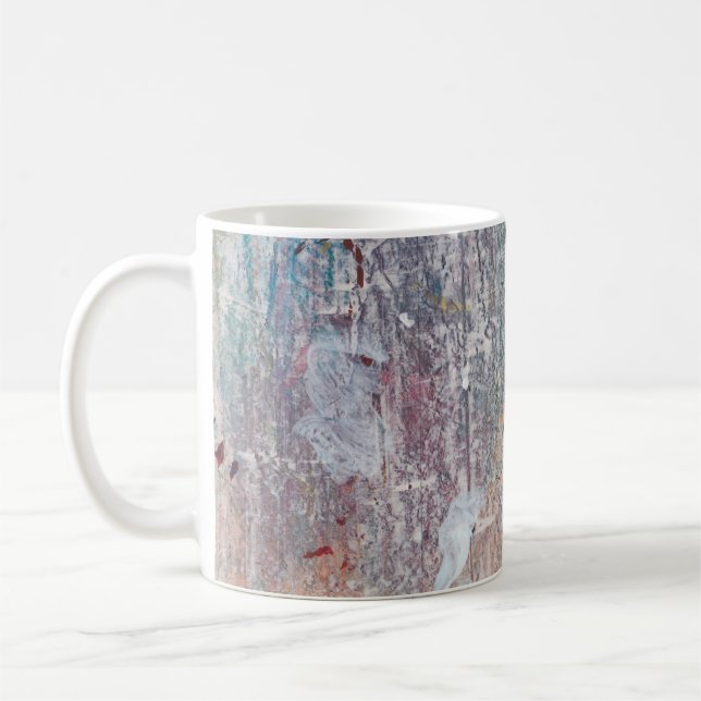 Mug arrière - plan Abstrait de peinture. Oeuvre en m m (Gauche)
